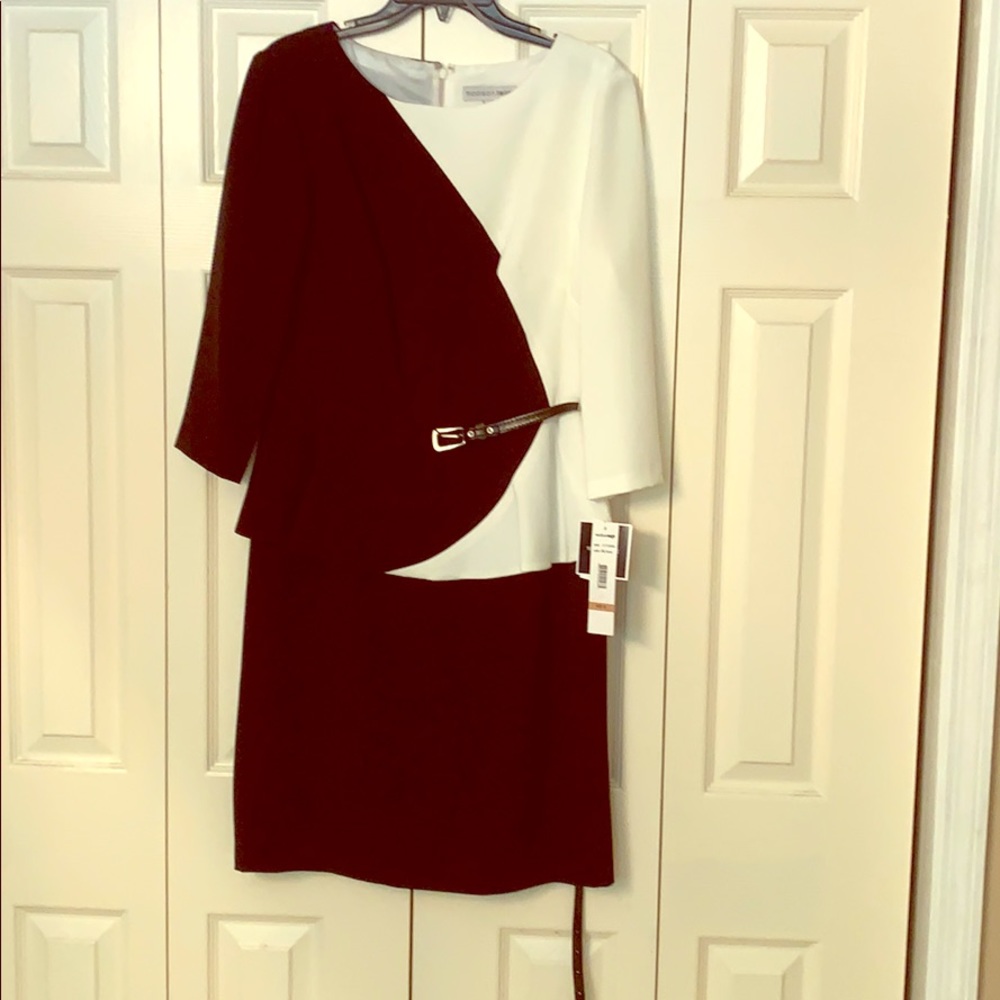 Wonderful Black and White Dress. Size 12